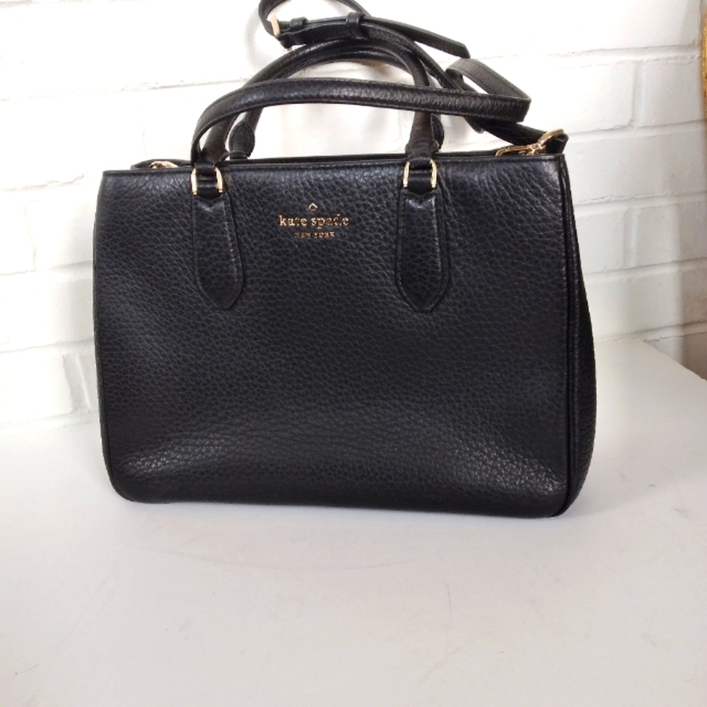 Kate Spade Mulberry Street Lise Satchel black